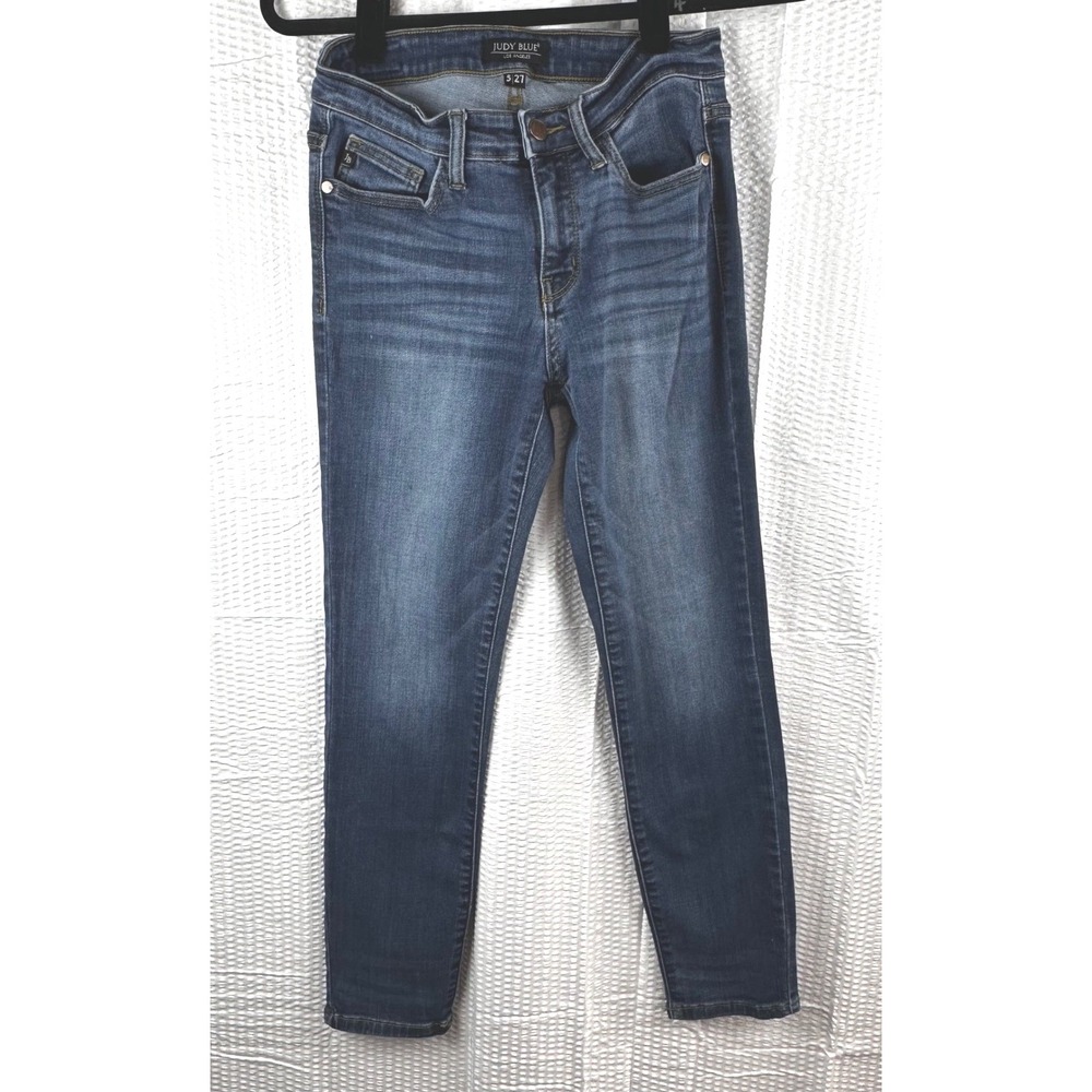Judy Blue Dark Wash Skinny Jeans Women's Size‎ 5/27 Stretch JB82102DK